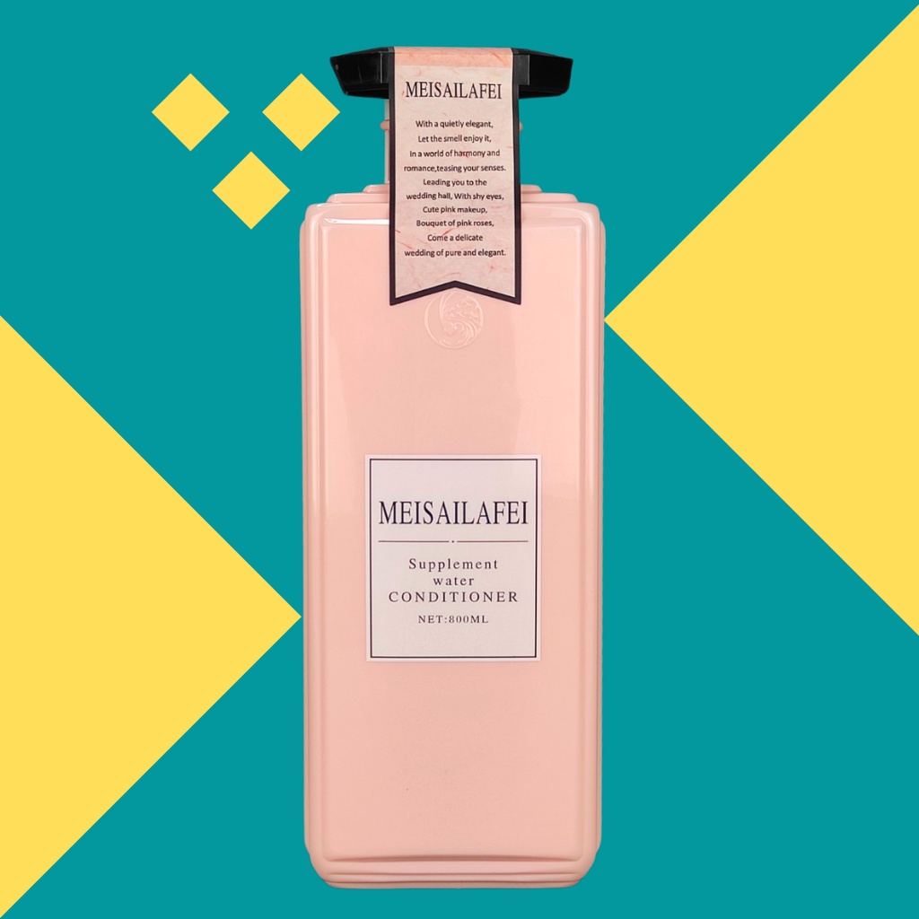 Dầu Gội Đầu Huige meisailafei Hoàn Hình Xả Siêu Mượt Lưu Hương 800ml MPQO mẫu mới