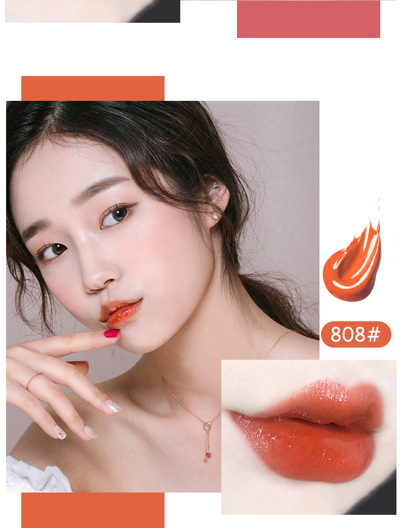 Son kem màu lì Pei Nifen mịn/ không chì/ chống thấm nước/ giữ màu lâu trôi xinh xắn cho nữ | BigBuy360 - bigbuy360.vn