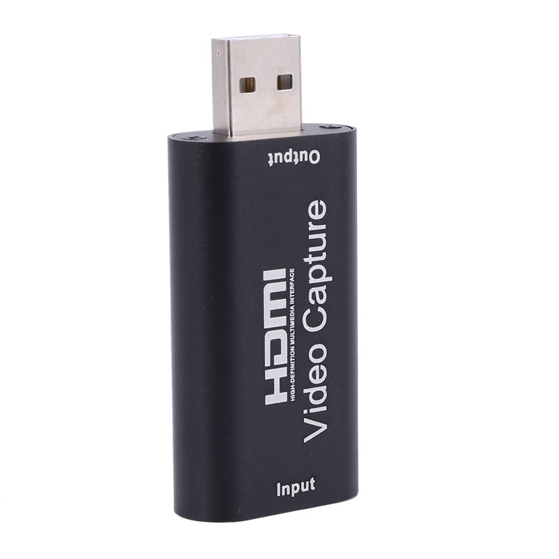 Audio Video Capture Cards HDMI to USB 2.0 1080P 4K Record Via DSLR