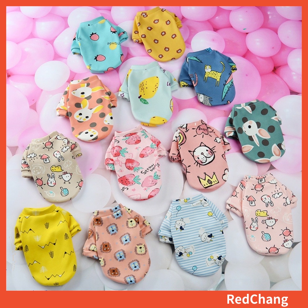 Áo Sweater Cổ Tròn In Họa Tiết Hoạt Hình Cho Thú Cưng
