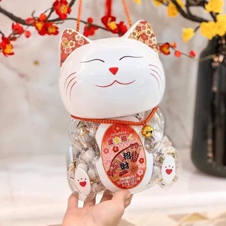kẹo mèo thần tài socola