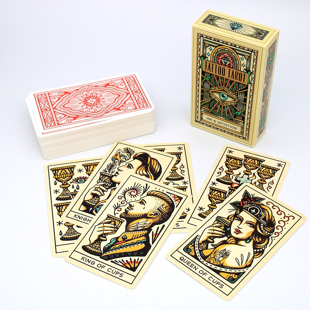 Bộ Tarot Tattoo Tarot Ink & Intuition Nifoki D4