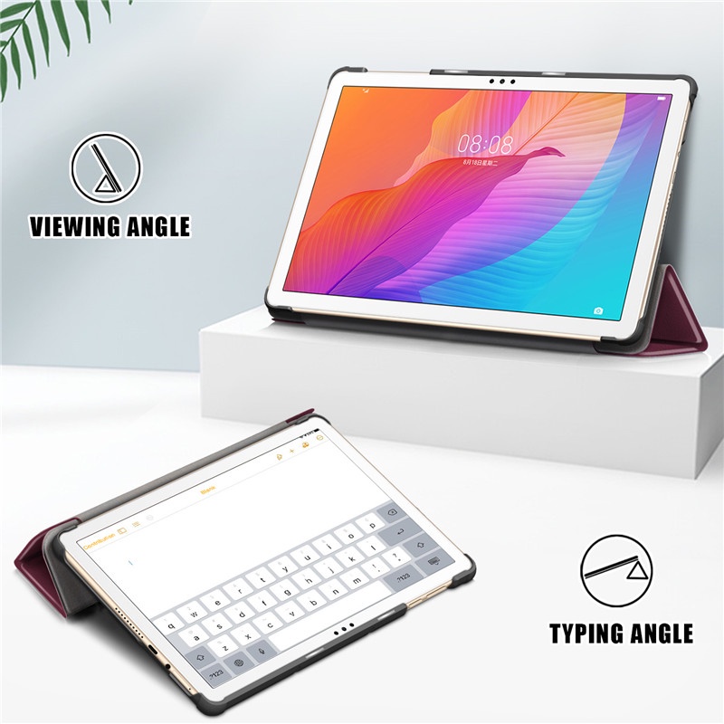 Bao Da Máy Tính Bảng Nắp Gập Từ Tính Thông Minh Cho Huawei Matepad T 10 T 10s 11 Matepad T10S AGS3-L09 AGS3-W09 10.1
