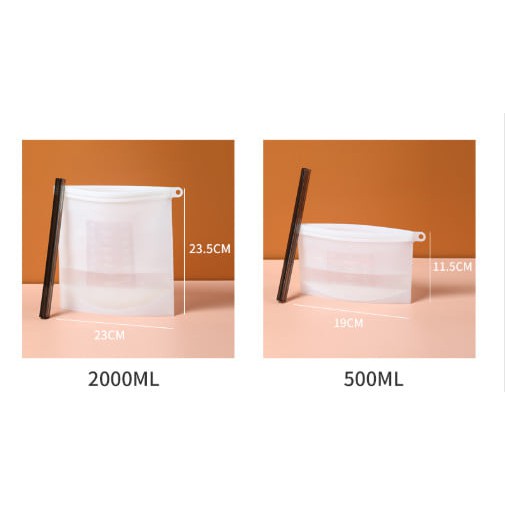 Túi đựng thực phẩm silicone