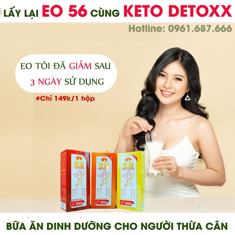 Sinh tố detox giảm mỡ bụng – Giảm cân nhanh – Keto Detox – Detox giảm cân nhanh