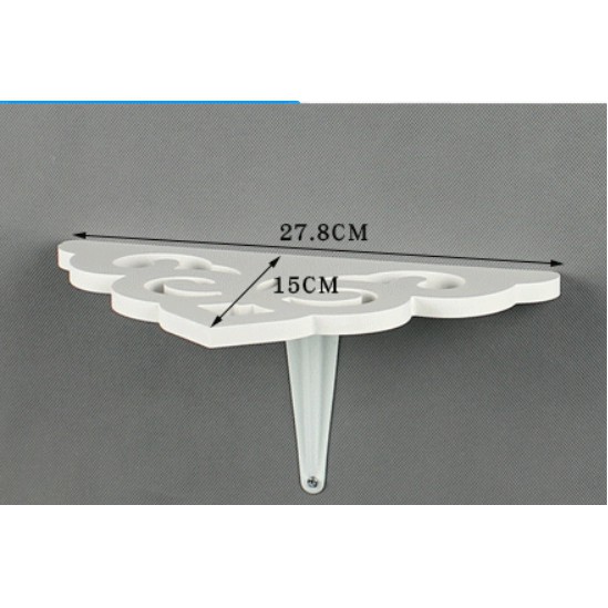 Kệ tam giác để đồ nhà tắm, ngoài trời hoàn toàn chống nước (kèm sẵn ốc vít và giá đỡ bằng sắt)