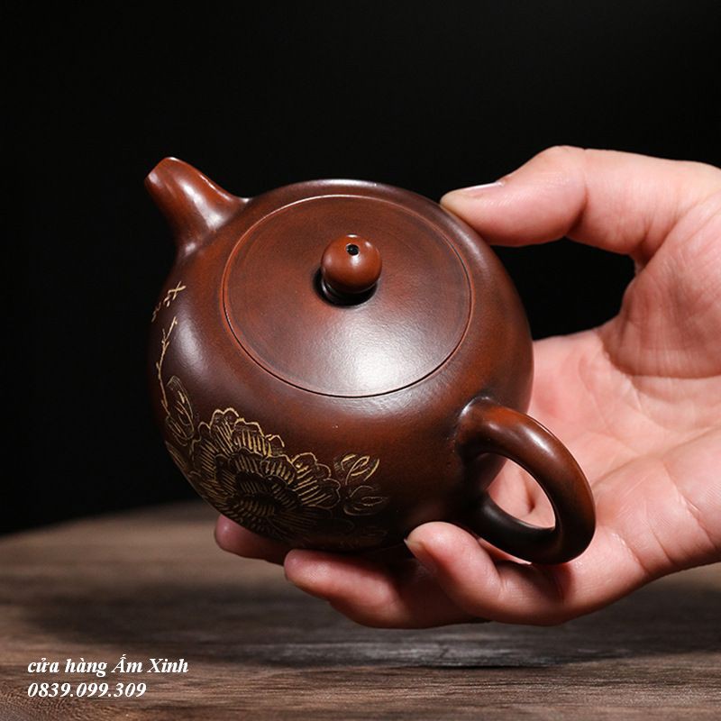 Ấm Tử Nê Khâm Châu 230 ml (Lọc tổ ong)