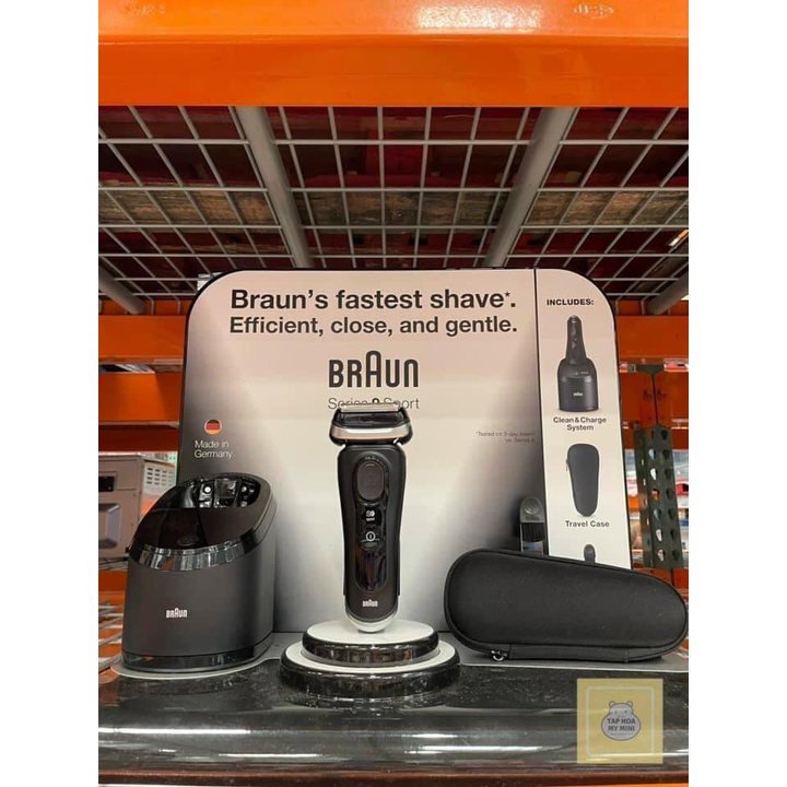 Máy Cạo Râu Braun Series 9 9310CC Sport Và 9345s-V