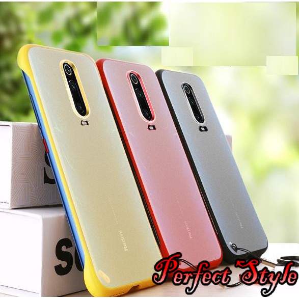 Ốp lưng viền Xiaomi note 8 / note 8 Pro mặt lưng nhám mờ cao cấp