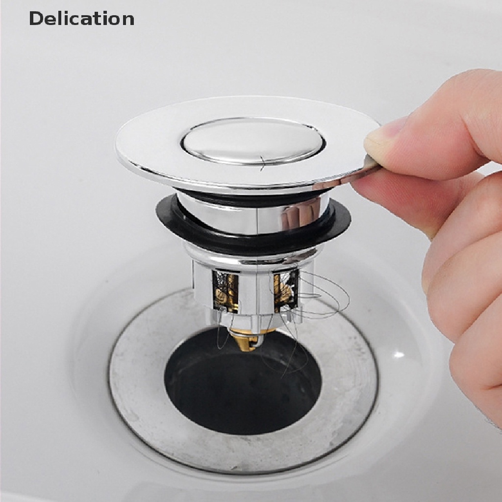 [Delication] Nút Chặn Lỗ Thoát Nước Bồn Rửa Mặt Dạng Nhấn Hàng Tốt