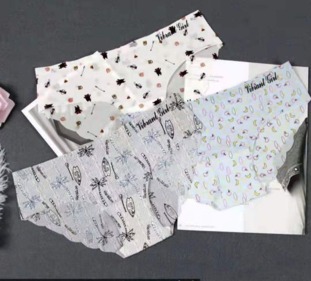Quần lót su không đường may xinh xắn(015)