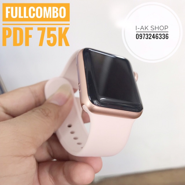 Miếng dán PPF Apple Watch   Cao Cấp  Dán Full Body + Mặt kính Đồng hồ Apple Watch