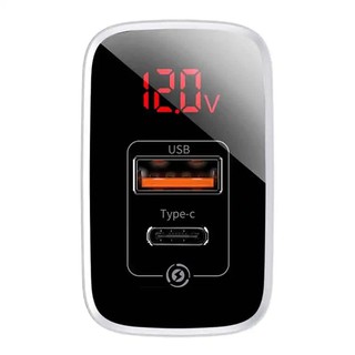 ✔✔Củ sạc nhanh Baseus Mirror Lake BS-E911 hỗ trợ USB&TypeC