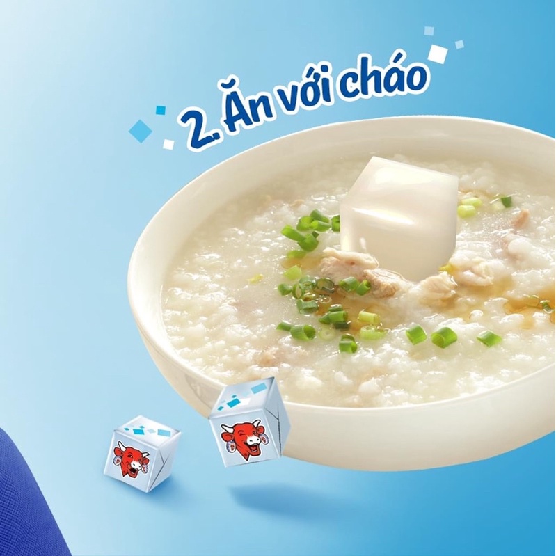 Date mới nhất - PHÔ MAI VUÔNG BELCUBE 3 vị Dâu/Socola/Vani