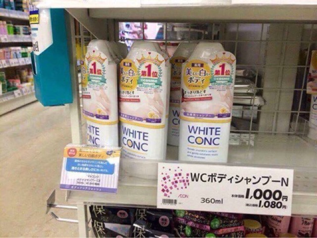 Sữa tắm Whitecon C 360ml