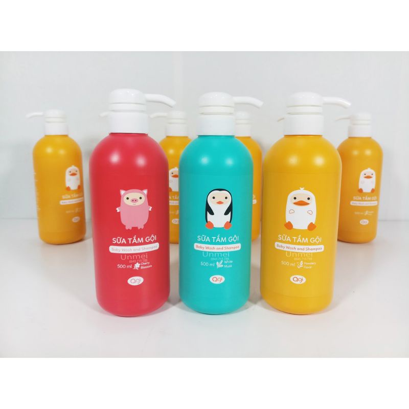 Sữa tắm gội Agi 200ml/500ml cho bé