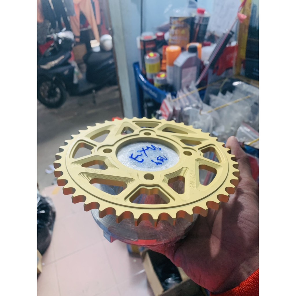 đĩa nhôm 7075 bao đẹp nhé anh em oi gắn cac dòng ex nhé