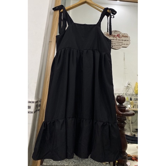 đầm maxi qua gối.60-90kg
