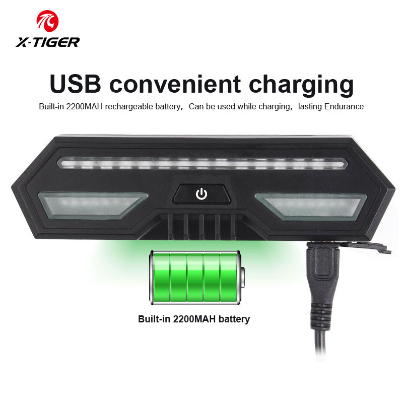 Đèn LED Xi Nhan X-TIGER Chống Thấm Nước Gắn Đuôi Xe Đạp