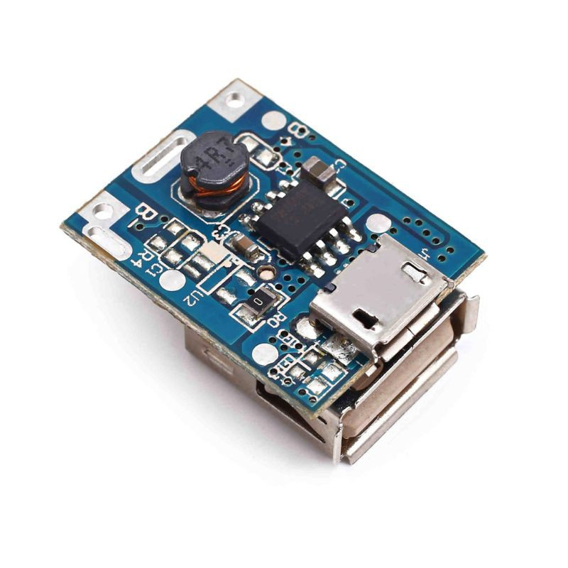 Mô Đun Tăng Áp Pin Lithium Lipo 5v Có Màn Hình Led Hiển Thị Cổng Usb Diy