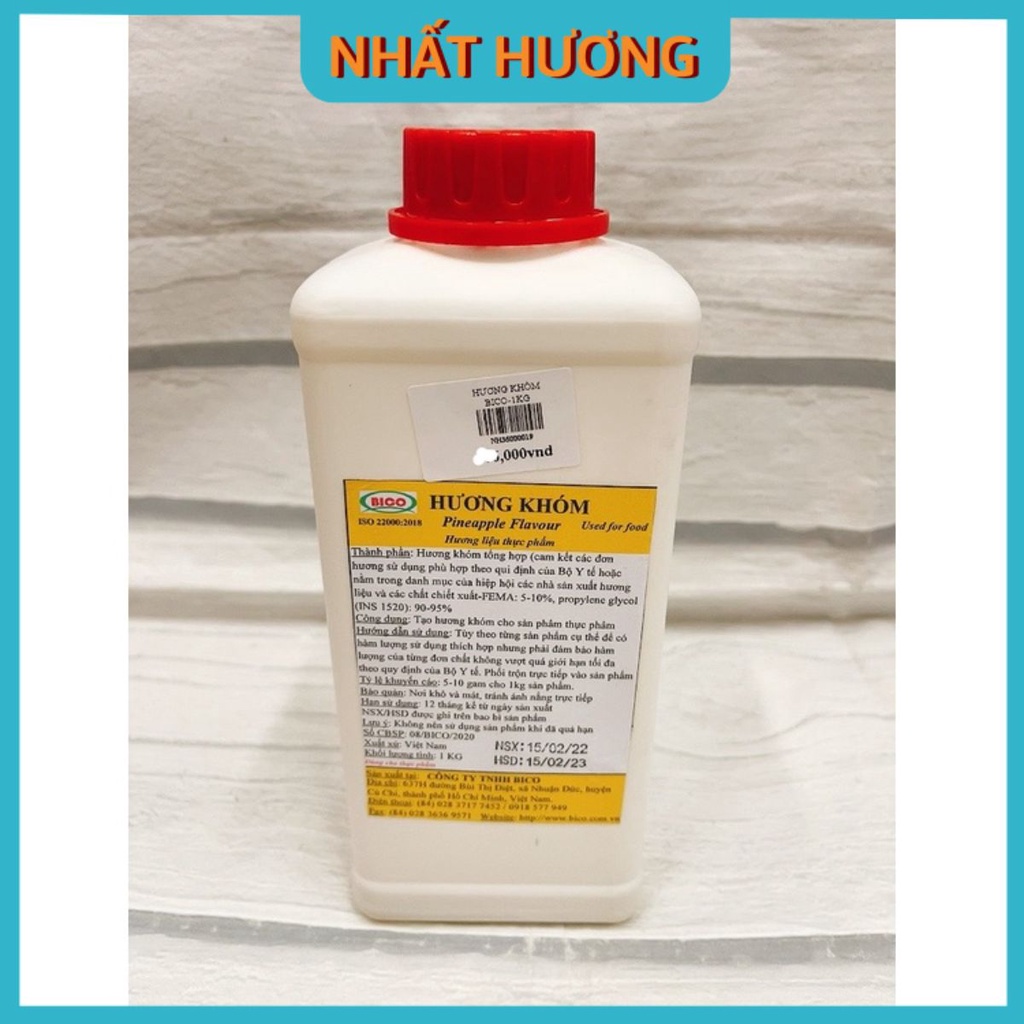 Hương Khóm Không Màu Bico 1kg