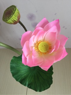 Hoa sen lụa siêu cao cấp(Ảnh thật)