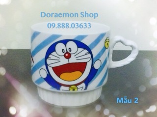 Ly cốc tách sứ Doremon Doraemon dễ thương