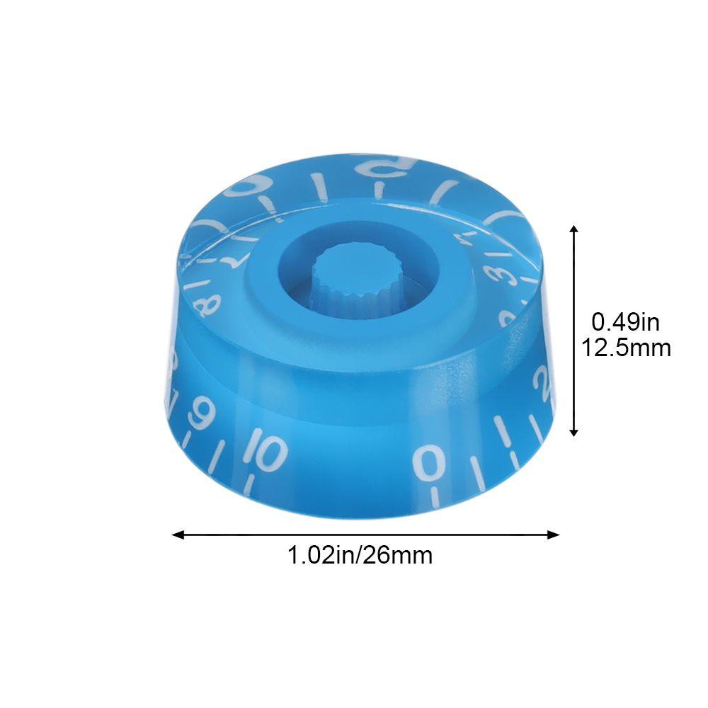 Núm Vặn Điều Chỉnh Âm Lượng Thay Thế Bằng Nhựa Cho Đàn Guitar Bass Les Paul LP