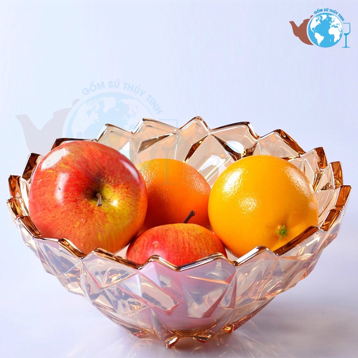 Thố thủy tinh kim cương lớn Deli DSW 2015-10