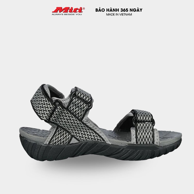 Giày Sandal Unisex Đế Nhiều Rãnh Chống Trượt Quai Ngang MITI SD002