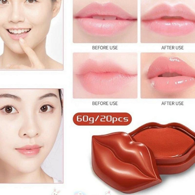 Mặt Nạ Dưỡng Môi Dưỡng Ẩm Làm Hồng Căng Mọng  ROSE MOISTURIZING LIP MASK