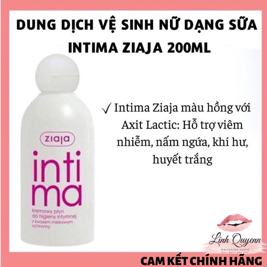 Dung Dịch Vệ Sinh Phụ Nữ Intima Ziaja 200ml