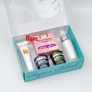 Set Kem Dưỡng Da 5 món Super Blink Thái Lan