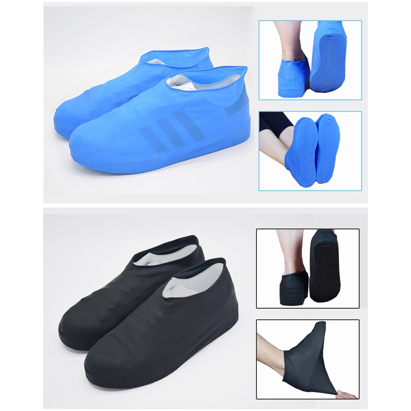 1 đôi bọc giày silicon chống nước dùng đi mưa
