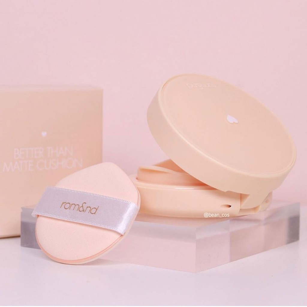 Phấn nước rom&nd BETTER THAN MATTE CUSHION - hàng chính hãng 100%
