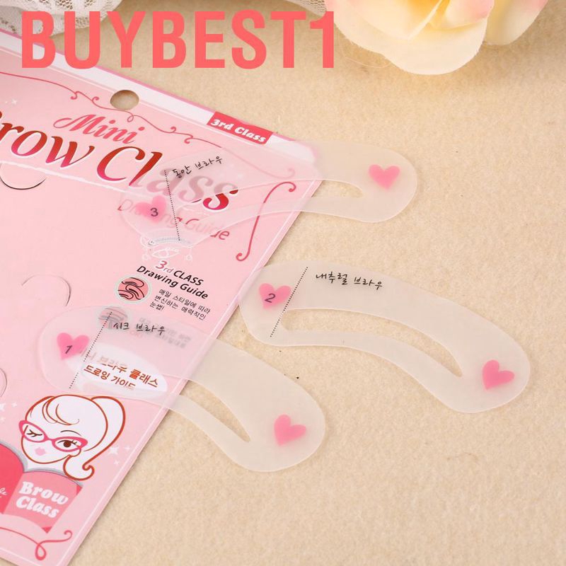 (hàng Mới Về) Set 13 Khuôn Hỗ Trợ Vẽ Lông Mày Tiện Dụng Chất Lượng Cao | BigBuy360 - bigbuy360.vn