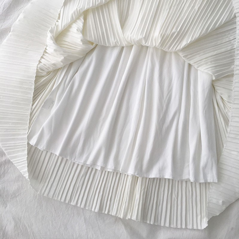 Chân váy xòe dài dập ly nhỏ ulzzang 3519 | BigBuy360 - bigbuy360.vn