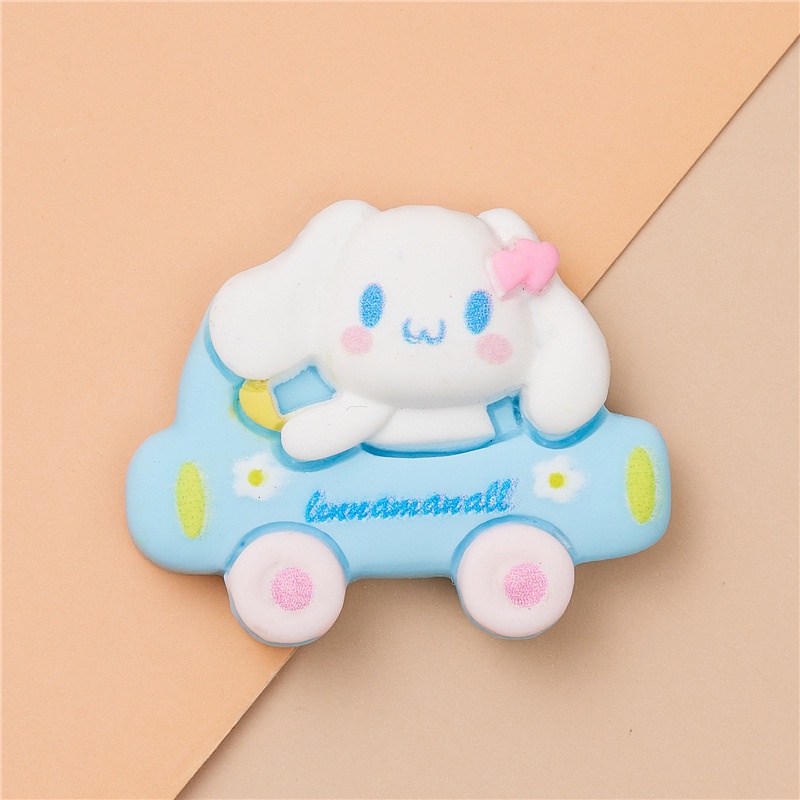 xe hoạt hình Resin phụ kiện dép Crocs charm DIY khóa giày crocs jibbitz Nhựa trang sức Phụ kiện trang trí giày crocs nút trang trí điện thoại di động Nắp đậy / Khung ảnh / Cốc nước / Túi Nguyên liệu làm phụ kiện handmade sáng tạo