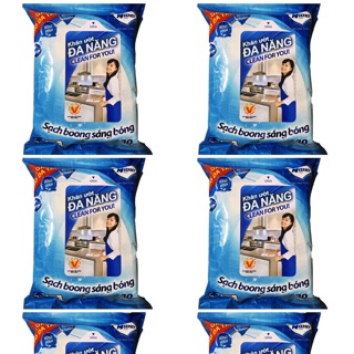 COMBO 6 GÓI KHĂN ƯỚT NANO ĐA NĂNG