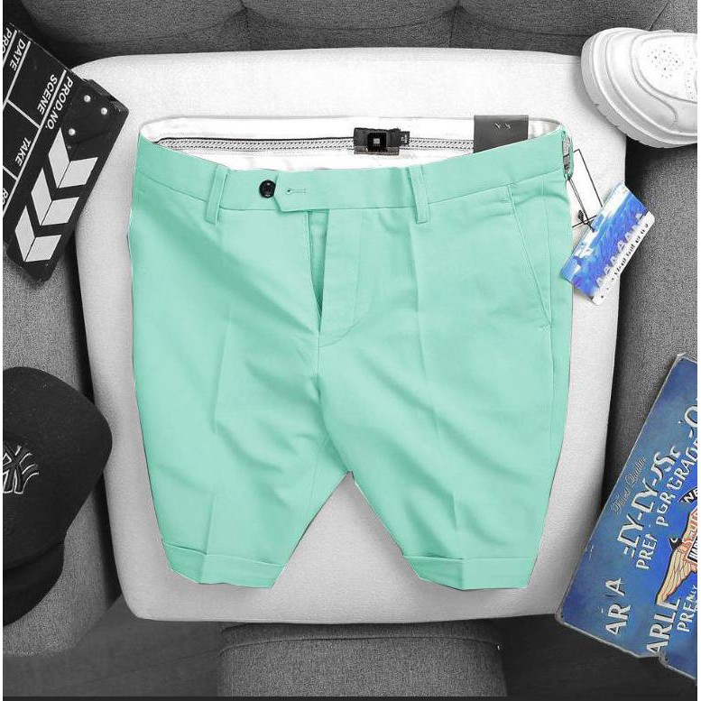 Quần short nam Kojiba vải cotton co giãn nhẹ dáng công sở tây âu | BigBuy360 - bigbuy360.vn