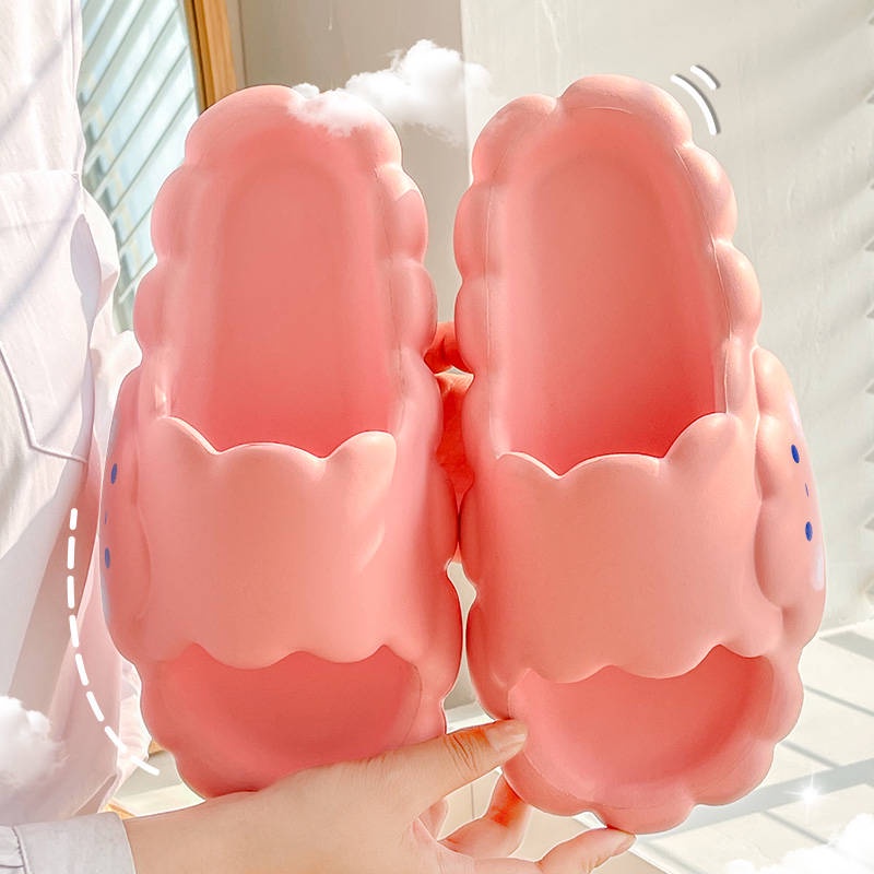 Dép Đi Trong Nhà Đế Dày Hình Đám Mây Xinh Xắn Dành Cho Nữ
