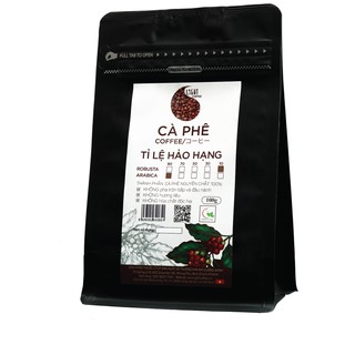Cà phê hạt Arabica Hảo Hạng Light coffee 100g