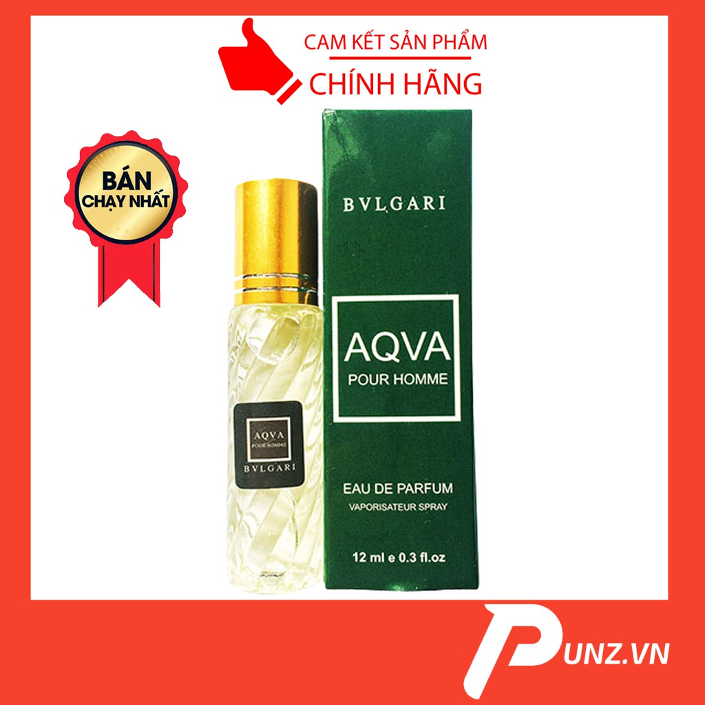 Nước Hoa Nam Nữ Aǫᴠᴀ Pᴏᴜʀ Hᴏᴍᴍᴇ Chính Hãng Hparfum Lăn 12ml