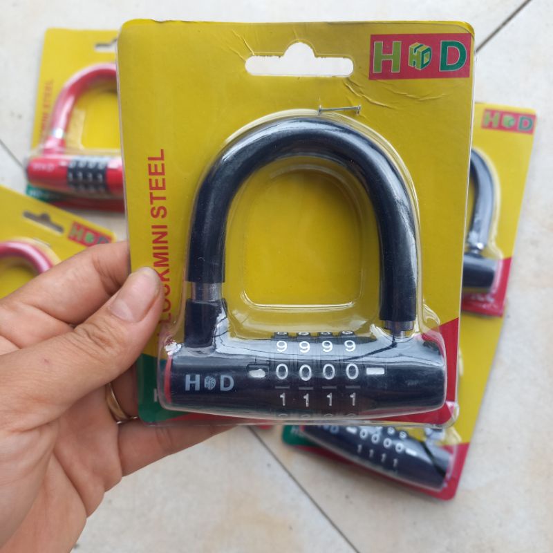 KHÓA CHỮ U 4 SỐ - CHỐNG TRỘM
