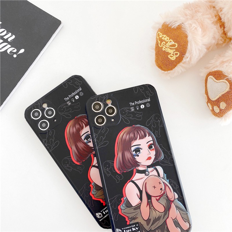 Ốp lưng iphone Hailey IMD dày dặn viền nổi 6/6plus/6s/6splus/7/7plus/8/8plus/x/xr/xs/11/12/13/pro/max/plus/promax | BigBuy360 - bigbuy360.vn