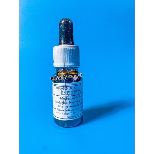 Bio Knock 3 chữa vấn đề mục vây, thối thân, lỡ loét cho cá cảnh Thái Lan