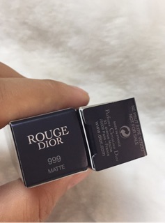 Son Dior mini màu 999 fullsize