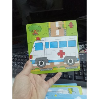 combo 4 tranh ghép 9 mảnh