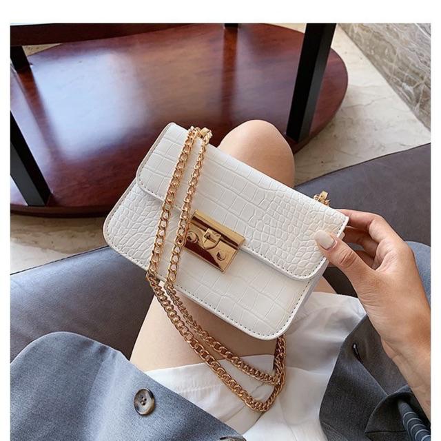 Túi mini 18cm vừa điện thoại túi xách nữ giá rẻ đeo vai hàng đẹp mẫu mới nhất TX06