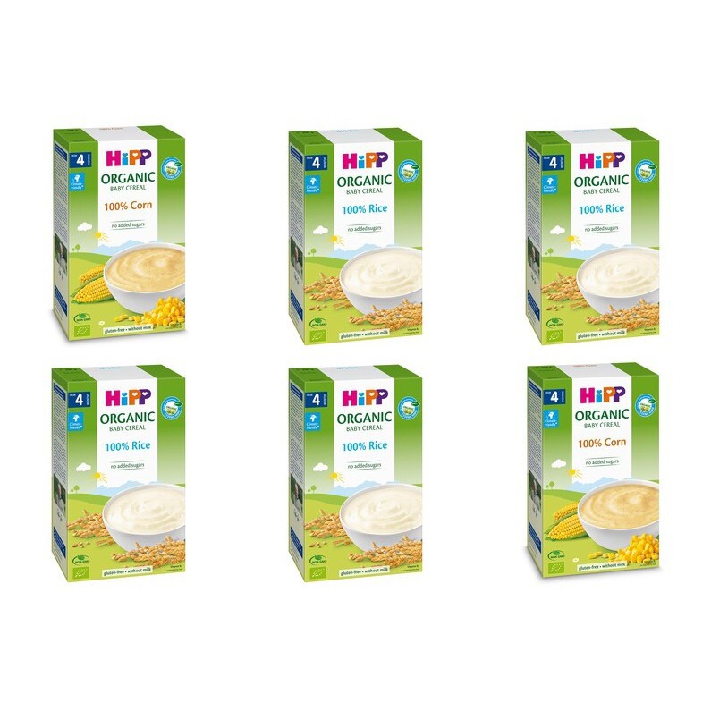 Bột ăn dặm HiPP 250g - Đủ vị